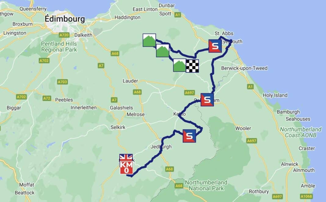 Tour De Grande Bretagne Parcours Et Profil De La E Tape