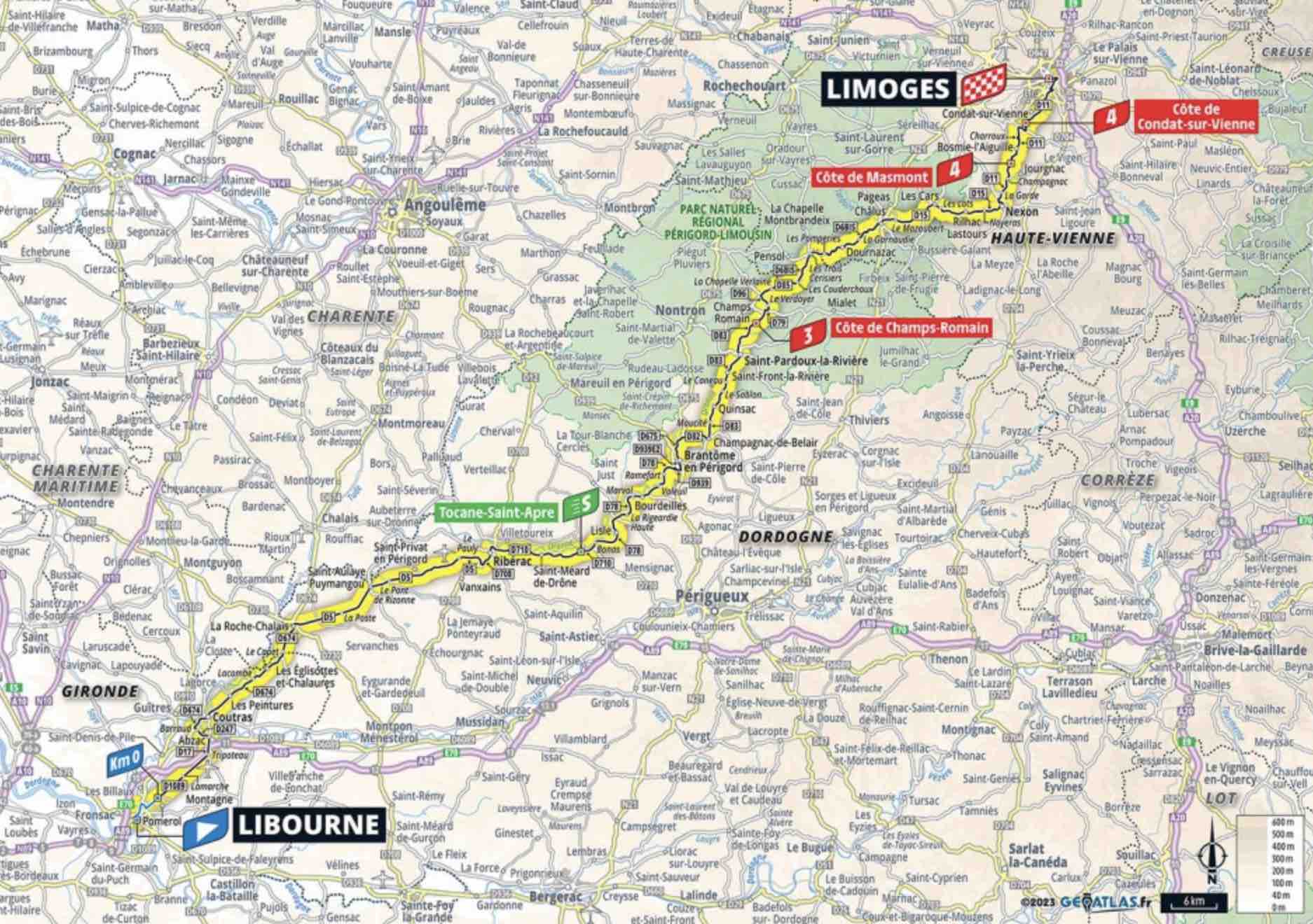 Tour de France 2023 étape 8 Profil et parcours détaillés