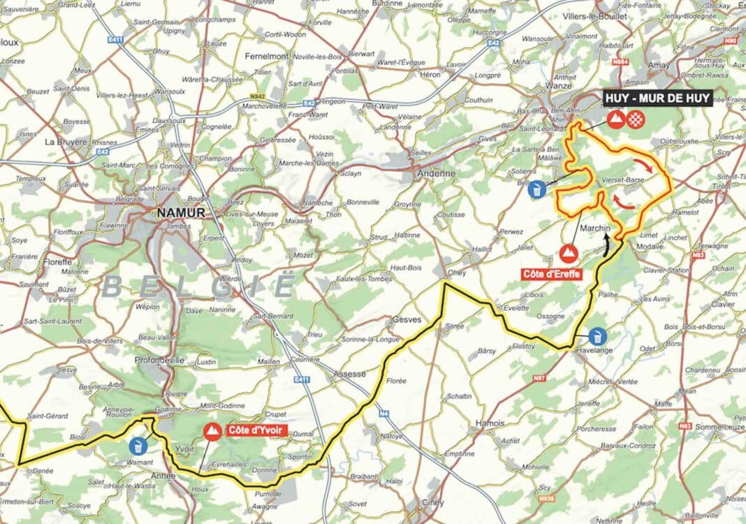 La Flèche Wallonne 2024 Parcours détaillé