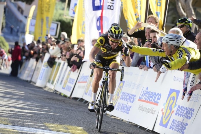 Thomas Voeckler renoue avec la victoire sur le Tour La Provence 2016. Photo : Direct Energie