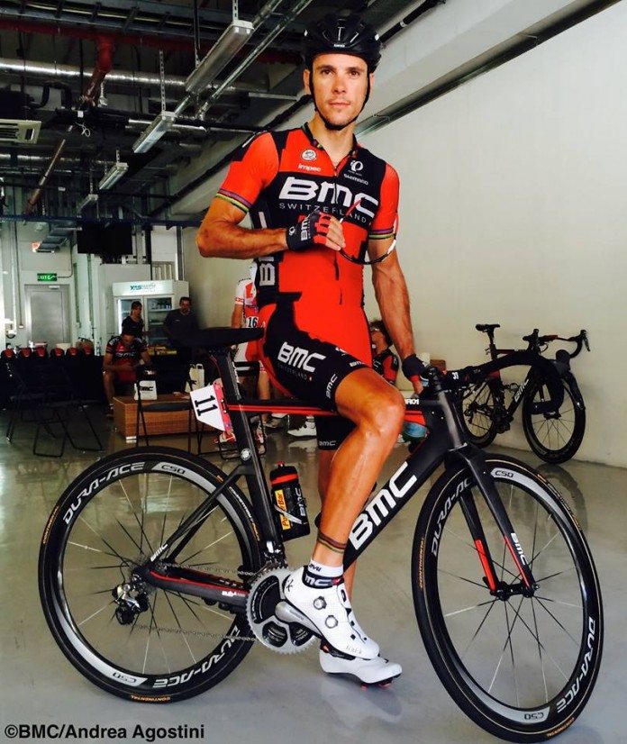 Philippe Gilbert malade renonce à Milan-San-Remo 2016. Photo : Page Facebook BMC Racing Team