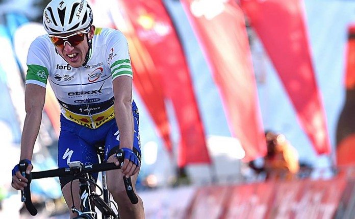 Dan Martin a perdu son maillot de leader du Tour de Catalogne à Port ainé. Photo : Tim De Waele/Etixx-Quick step