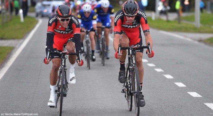 Greg Van Avermaet a reconnu le parcours du Tour des Flandres, son principal objectif en 2016. Photo : BMC