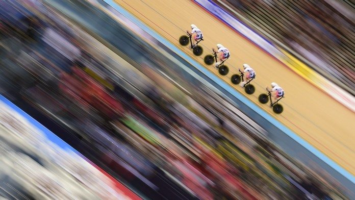 Championnats du Monde sur piste de Londres 2016. Photo : SWPix/UCI