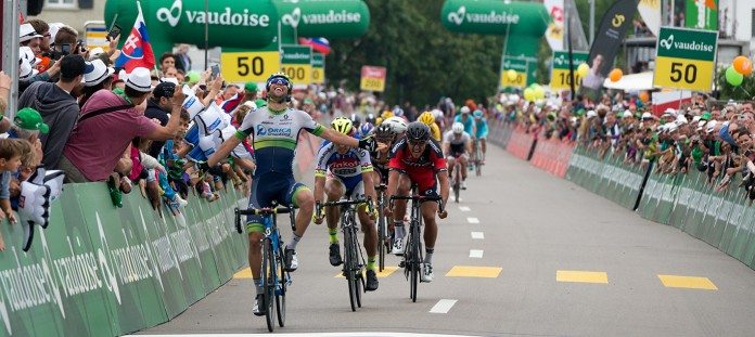 Le Tour de Suisse et Vélon ont trouvé un accord de partenariat jusqu'en 2020. Photo : Tour de Suisse