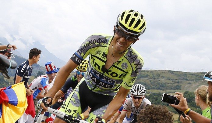 Alberto Contador, l'un des favoris à la victoire sur le Tour du Pays-Basque. Photo : Tinkoff