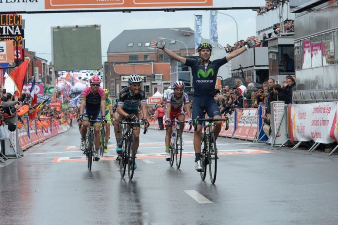 Alejandro Valverde remporte Liège-Bastogne-Liège 2015. Photo : ASO/B.Bade