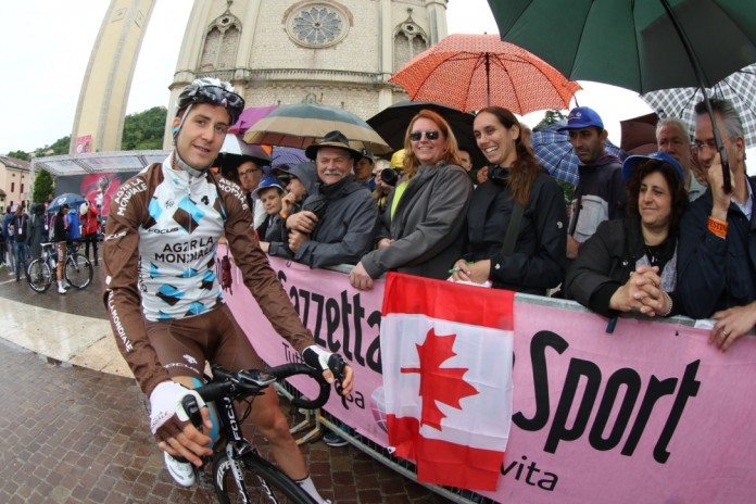 Hugo Houle sur le Giro 2015. Photo : AG2R-La-Mondiale