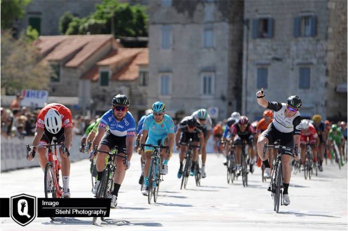 Mark Cavendish a remporté la deuxième étape du Tour de Croatie. Photo : Stiehl Photography.