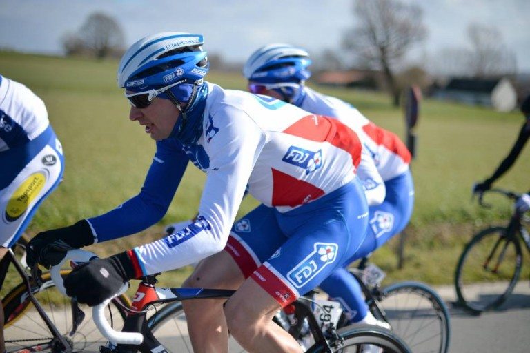La FDJ autour de Matthieu Ladagnous