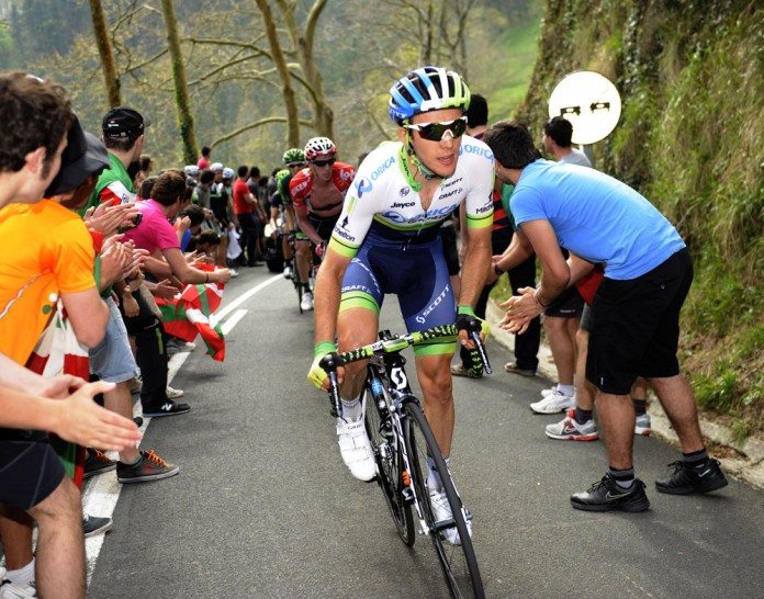 Simon Yates, sur le Tour du Pays-Basque 2015, souhaite faire mieux que sa cinquième place de l'an dernier. Photo : Orica GreenEdge