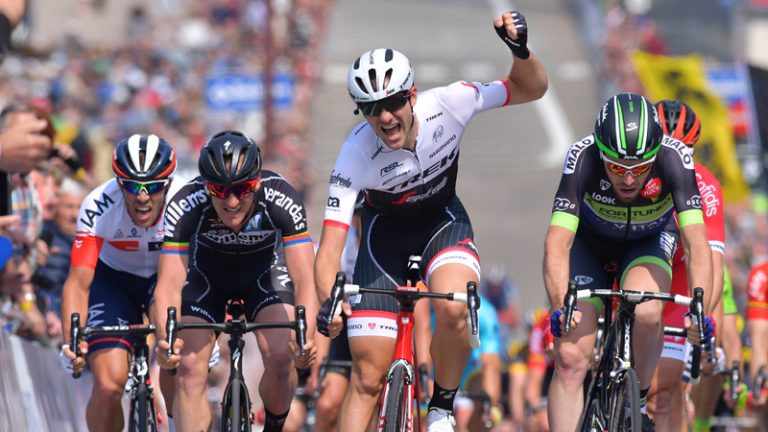 Edward Theuns au sprint