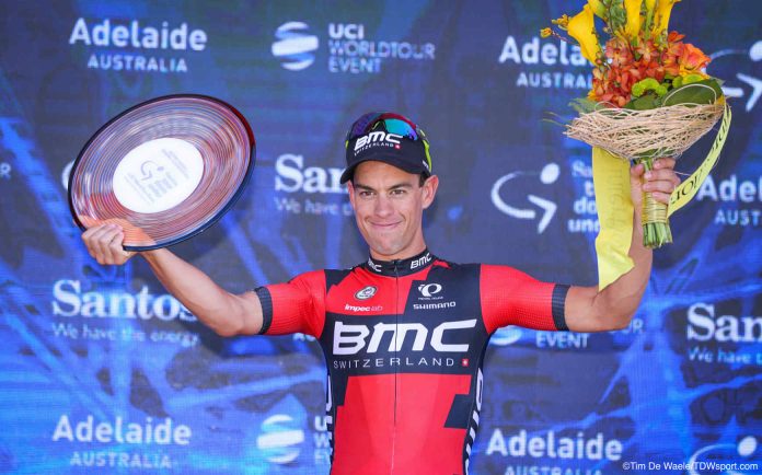 Richie Porte sur le Tour d'Australie 2016. Photo : BMC.