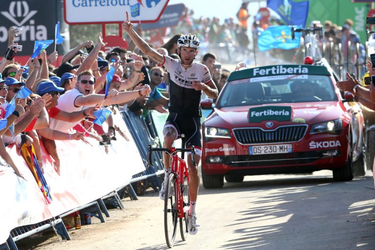 Fränk Schleck au départ du Tour de France