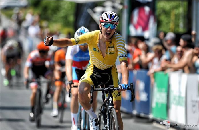 TODAYCYCLING - Gregory Daniel remporte la 5e étape et le général du Tour de Beauce 2016. Photo : Tour de Beauce.