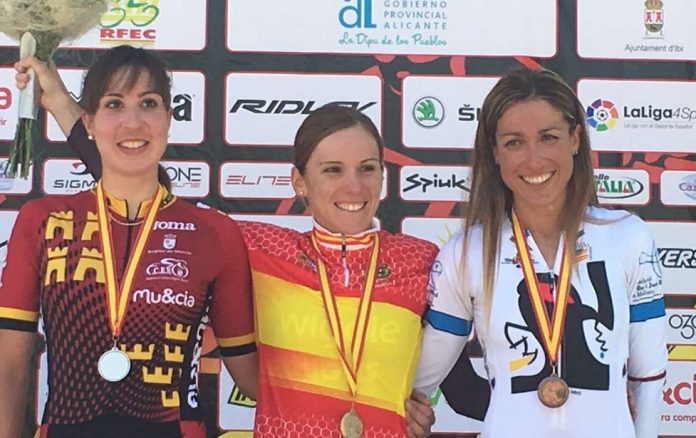 Anna Sanchis championne d'Espagne 2016 du contre-la-montre. Photo : Twitter