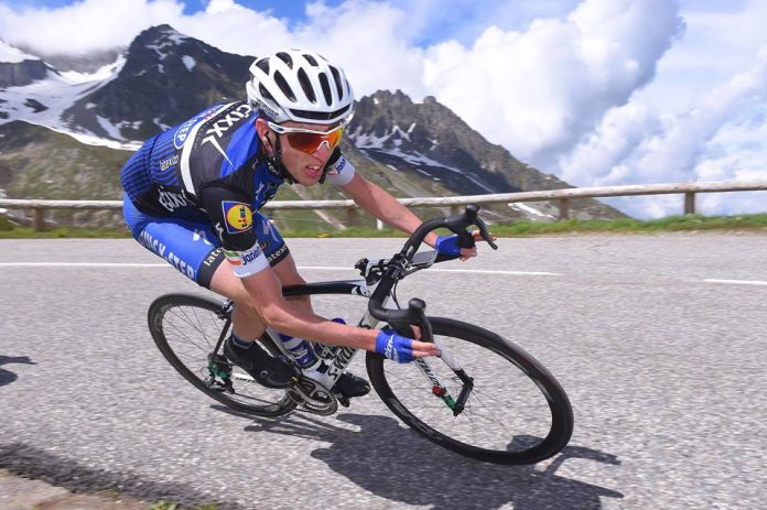 TODAYCYCLING - Dan Martin sur le Critérium du Dauphiné 2016. Photo : Etixx-Quick Step.