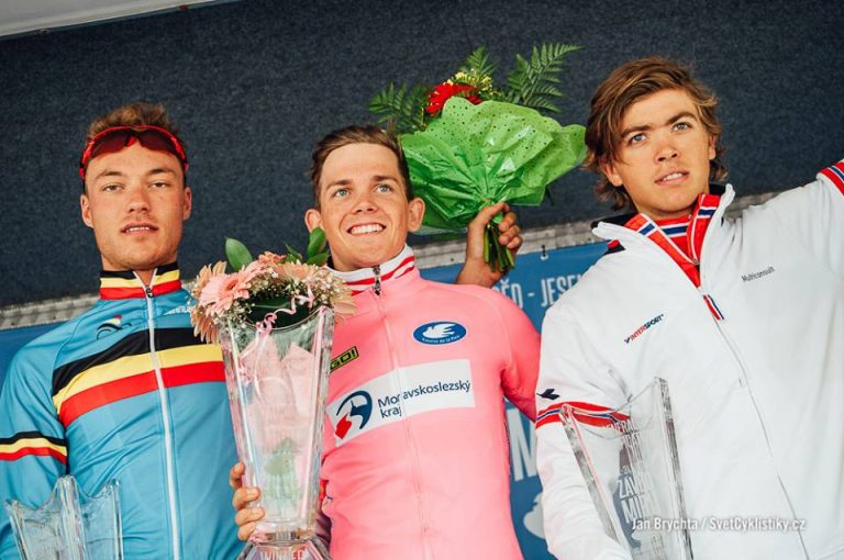 Etape et maillot de leader pour David Gaudu