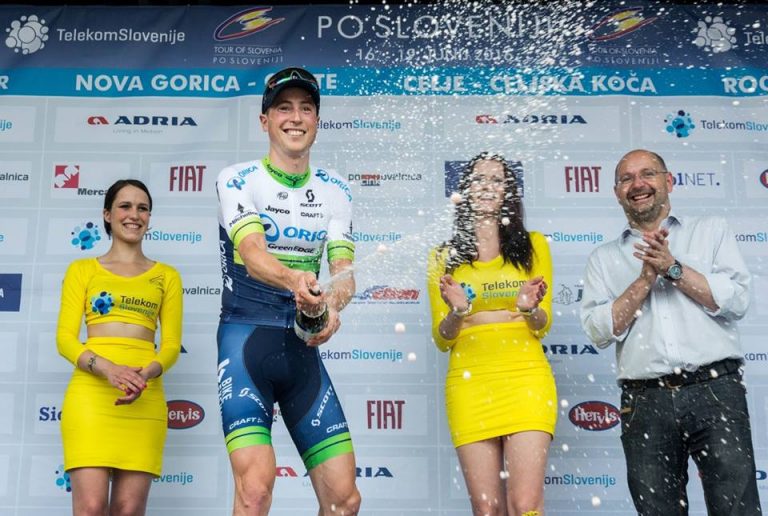 Jens Keukeleire premier leader