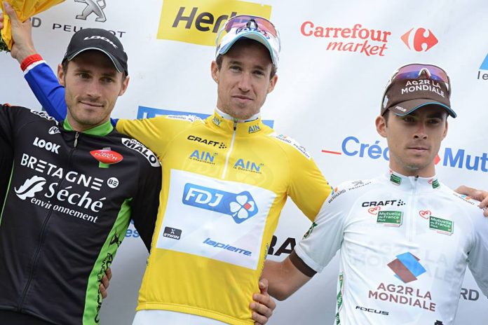 TODAYCYCLING - Le podium du Tour de l'Ain 2015. Photo : Tour de l'Ain.
