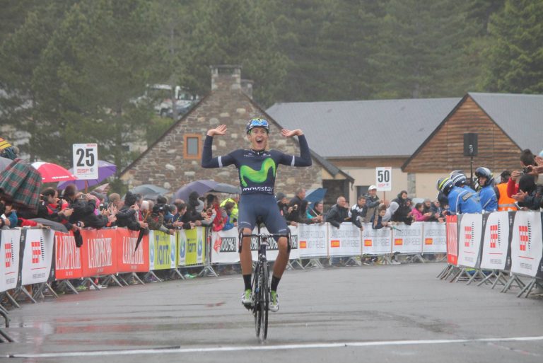 Marc Soler devant Nairo Quintana. Thomas Voeckler 5e