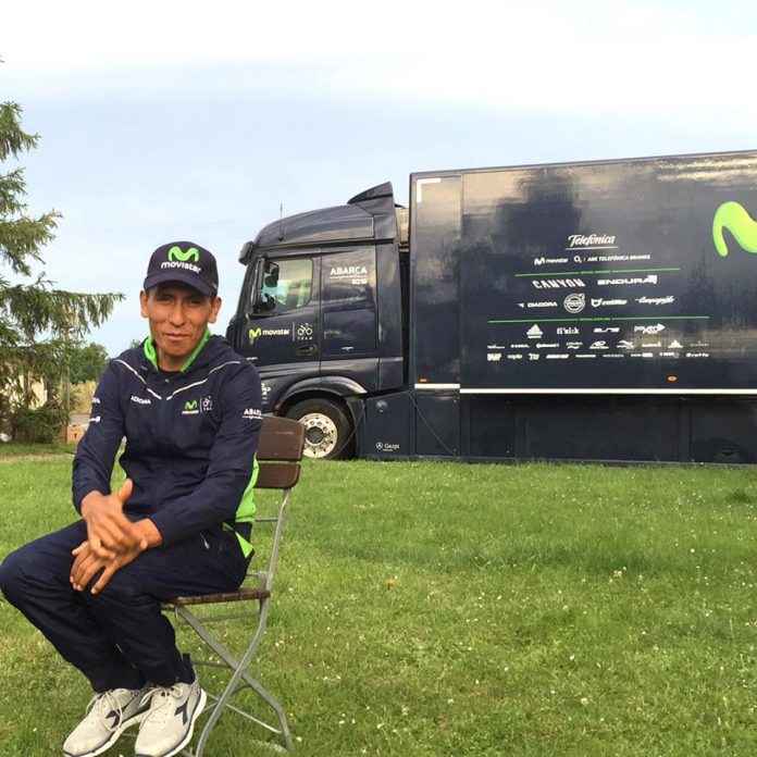 TODAYCYCLING - Nairo Quintana. Photo : Movistar.