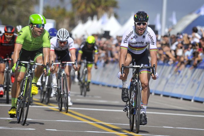 Peter Sagan sur le Tour de Californie 2016. Photo :Tinkoff.