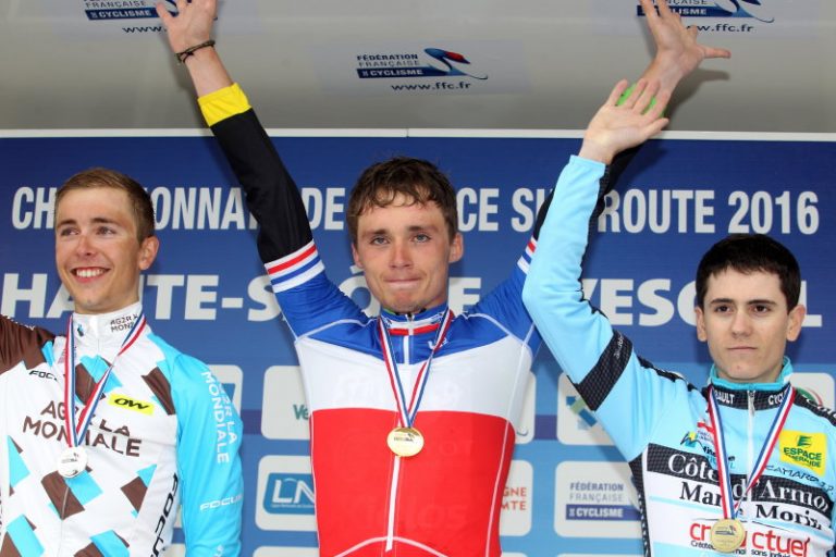 David Gaudu stagiaire à la FDJ