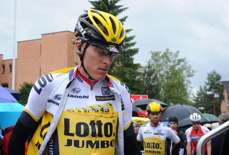 Robert Gesink : « Je suis tombé sur la tête »
