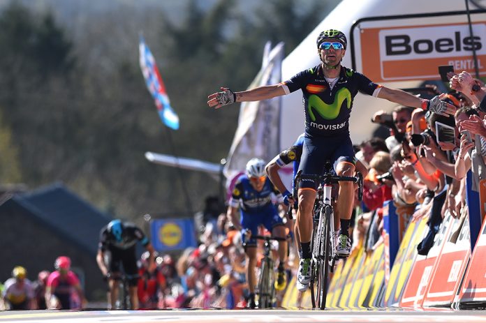 Alejandro Valverde regagne la Flèche Wallonne en 2016