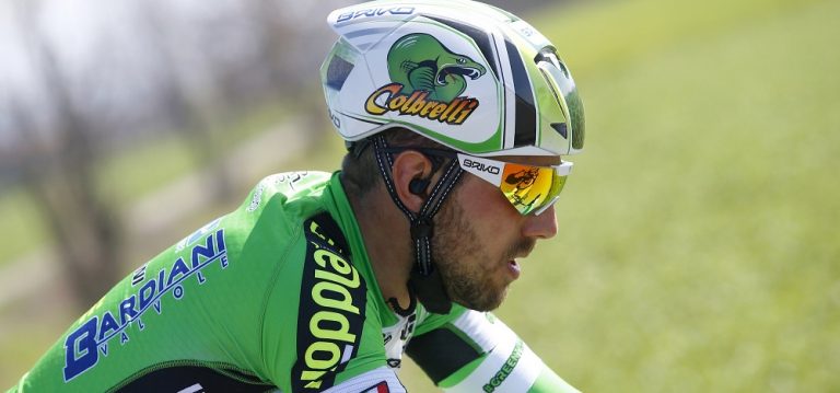 Sonny Colbrelli à l’arrêt