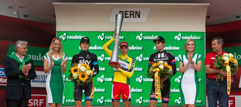 Les données des coureurs en direct à la télé