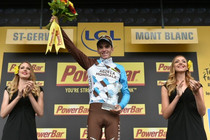 TODAYCYCLING - Romain Bardet remporte l'étape à Saint-Gervais Mont Blanc. Photo : P. Ballet.