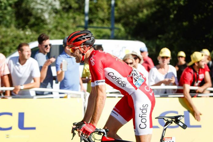 TODAYCYCLING : Borut Bozic quitte le Tour de France. Photo : Cofidis