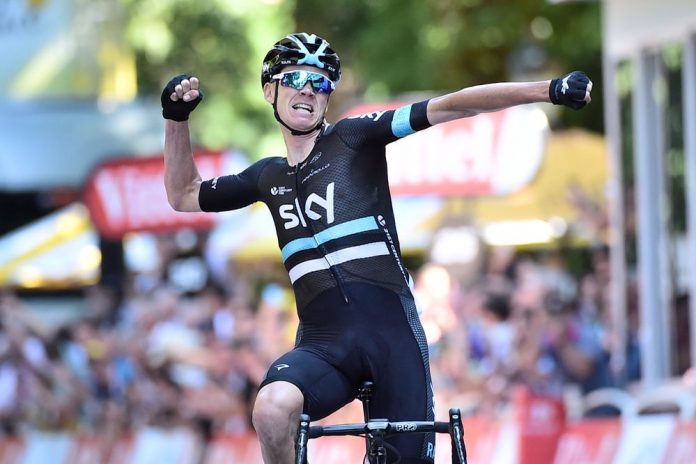 TODAYCYCLING - Chris Froome en démonstration sur le Tour de France 2016. Photo : ASO/A.Broadway