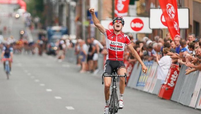 TODAYCYCLING - Jelle Wallays remporte le GP Cerami. Photo : Lotto Soudal/Twitter