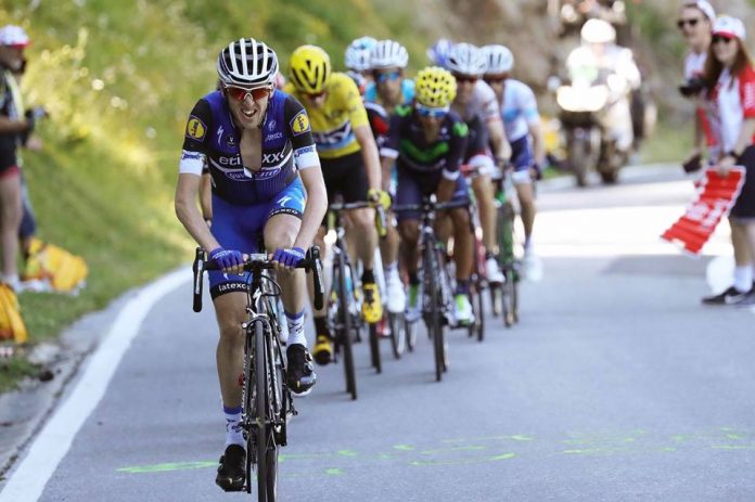TODAYCYCLING - Dan Martin ne s'est jamais senti aussi bien sur le Tour de France que cette année. Photo : Etixx-Quick Step.