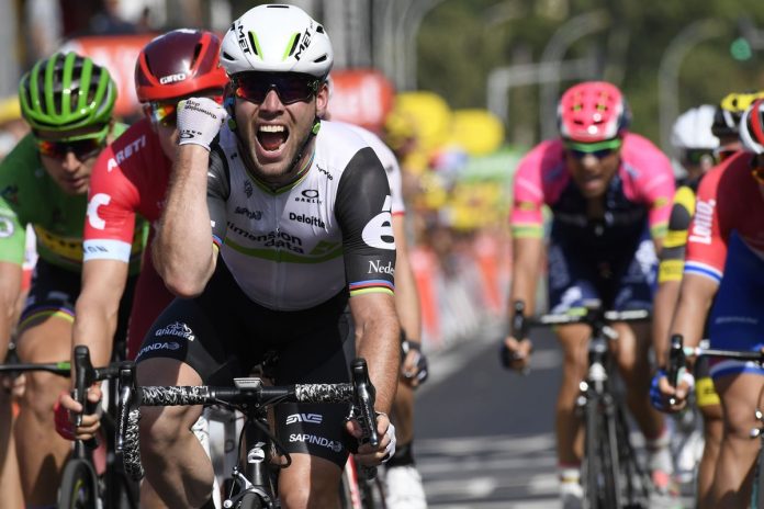 TODAYCYCLING - Mark Cavendish signe son troisième succès sur le Tour de France 2016. Photo : ASO/G.Demouveaux