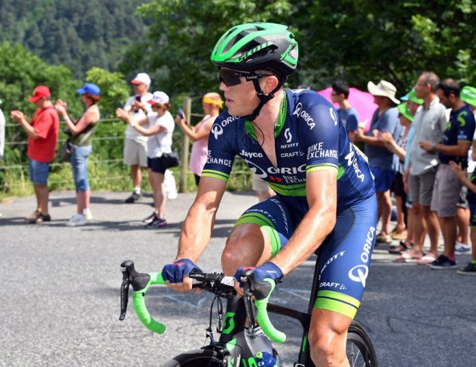 TODAYCYCLING - Simon Gerrans lors de la 9e étape du Tour de France 2016. Photo : Orica-BikeExchange