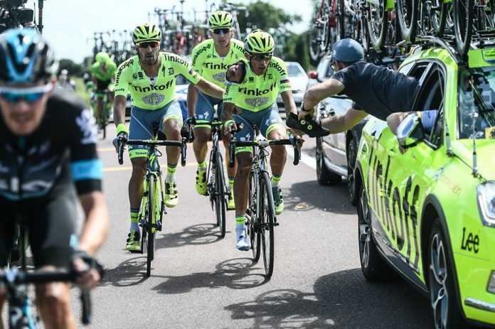 TODAYCYCLING - Début de Tour compliqué pour Alberto Contador. Photo : ASO