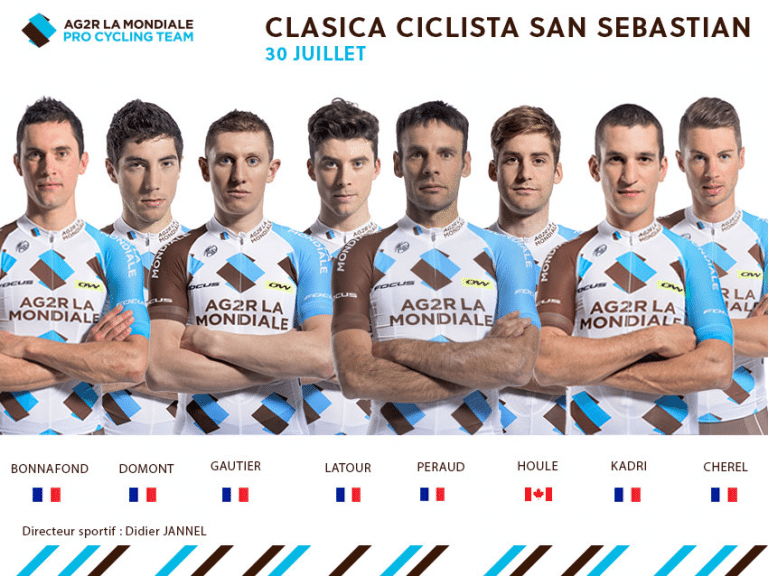 Ag2r-La Mondiale autour de Pierre Latour