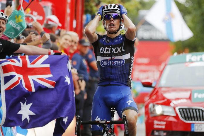 TodayCycling - David De La Cruz, incrédule, remporte la 9e étape de la Vuelta. Photo : Gomez Sport / Vuelta