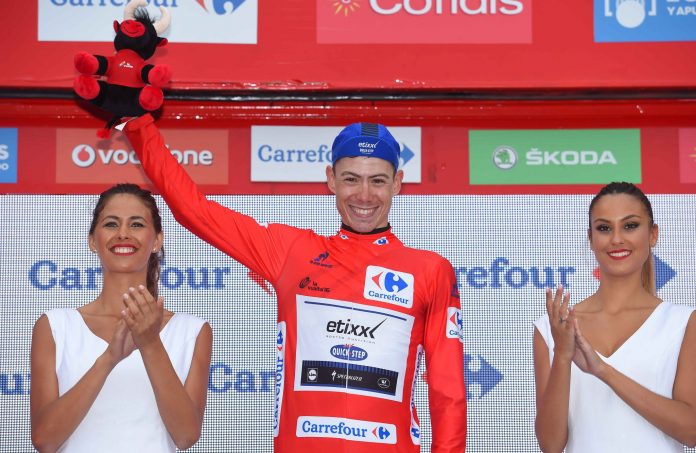 TODAYCYCLING - David de la Cruz se vêt de rouge après sa victoire sur la Vuelta. Photo : Tim De Waele/TDWSport.com