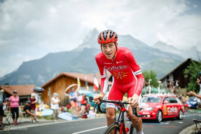 TODAYCYCLING : Arnold Jeannesson quitte Cofidis. Photo : Cofidis/Jim Fryer