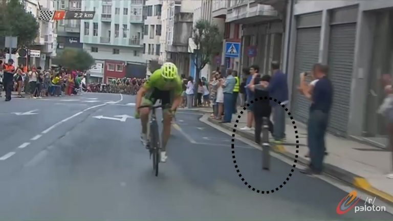 Un poteau sur la chaussée cause la chute de Kruijswijk ?