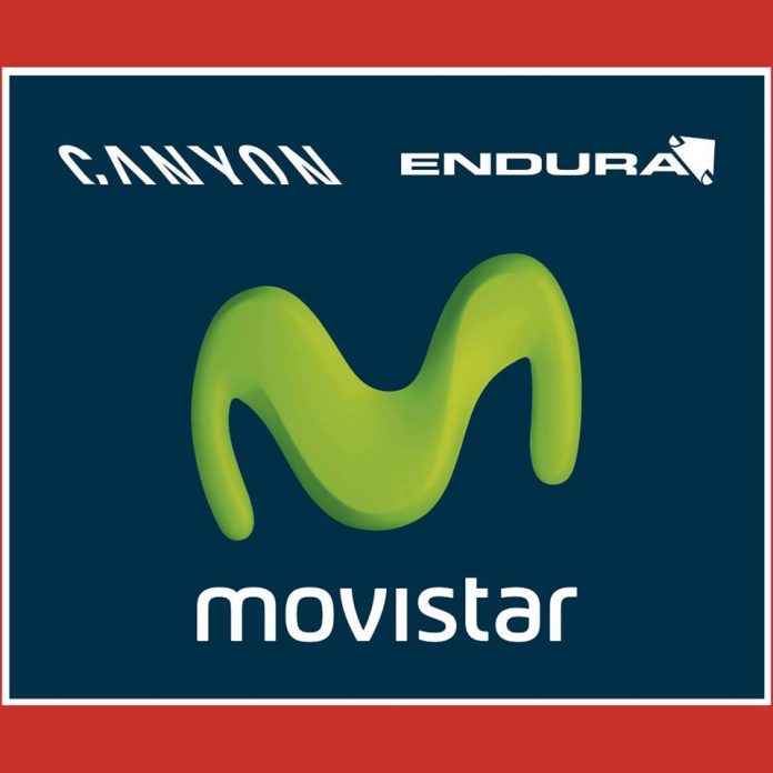 TODAYCYCLING - Le Team Movistar sera présent sur les routes jusqu'en 2019. Photo : Movistar