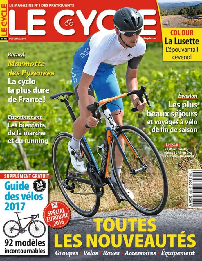 TODAYCYCLING - Comme de tradition, pour son numéro d'Octobre, la rédaction du magazine Le Cycle a mis l'accent sur le salon EuroBike (Allemagne). Photo : D.R