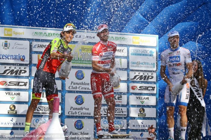 TODAYCYCLING - Francesco Gavazzi remporte le Mémorial Marco Pantani. Photo : Wilier Southeast/Twitter