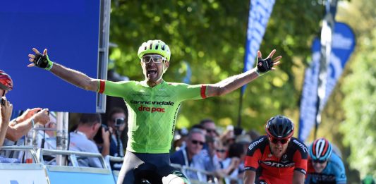 TODAYCYCLING - Jack Bauer remporte la 5e étape du Tour de Grande-Bretagne 2016. Photo : Cannondale