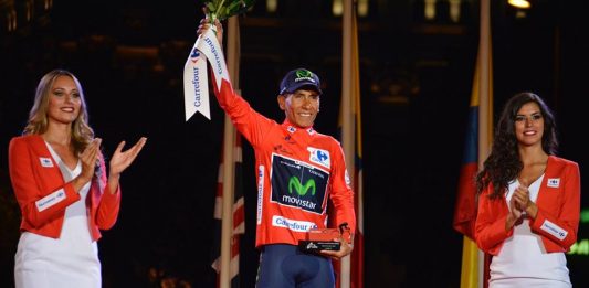 TODAYCYCLING - Nairo Quintana, sacré sur le Tour d'Espagne 2016 et désormais numéro 1 mondial ! Photo : Movistar